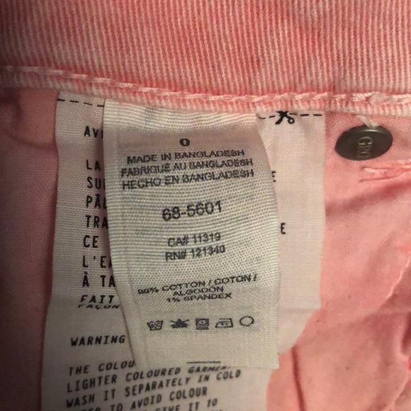 Cuties pink jean shorts! - Picture 5 of 6